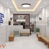 Phương án thiết kế nội thất phòng khám tai mũi họng Bình Thuận